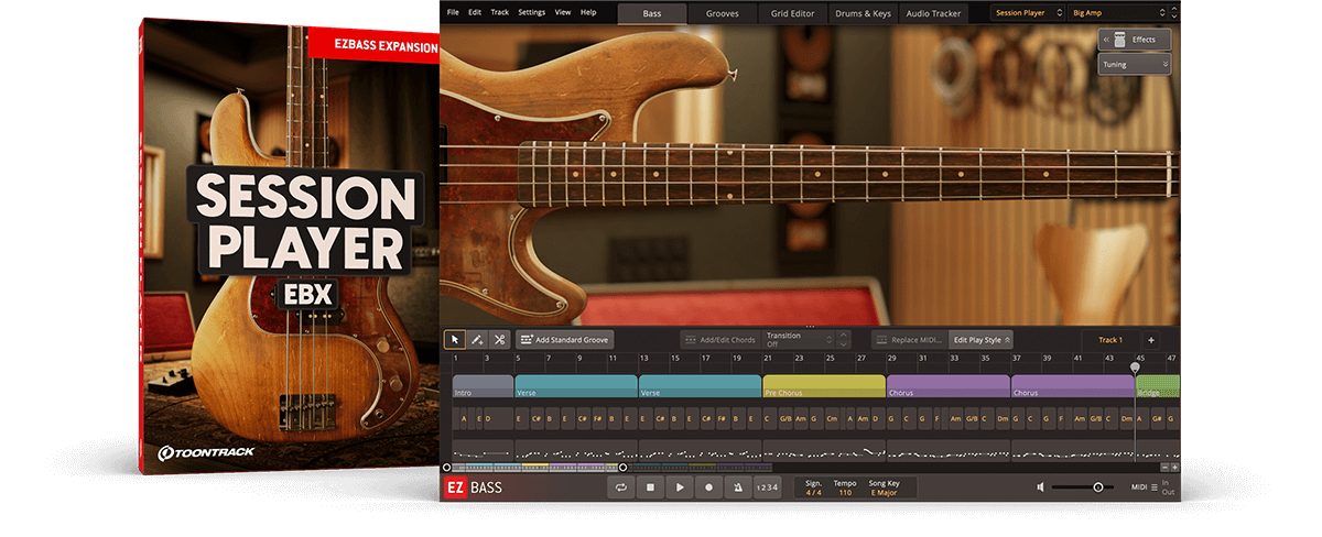Toontrack EBX EZbass Expansion | Session Player